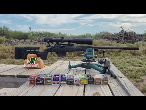 BERGARA B14R CARBON 22 WMR ACCURACY TEST AT 100 YARDS.