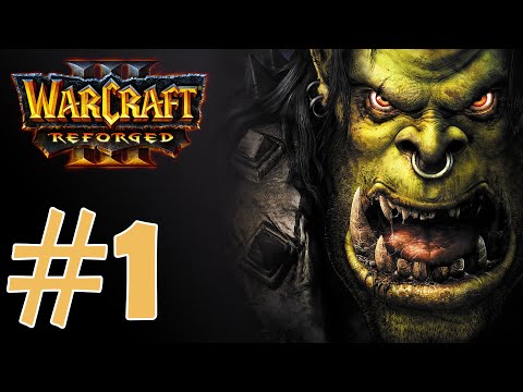 Warcraft 3 Reforged Prologue Campaign - Chasing Visions - Chapter 1. (Walkthrough, Longplay)