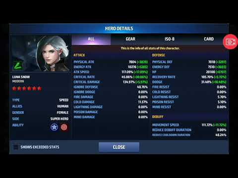 Shadowland Solo T1 Luna Snow vs. Ghost Rider Boss Relay Floor 21 Marvel Future Fight
