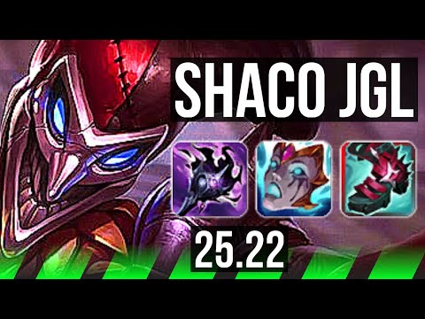 SHACO vs RAMMUS (JGL) | 11/1/14, 1500+ games, Godlike | EUW Master | 25.22