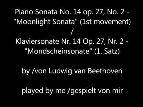 Piano Sonata No. 14 op. 27 #2 