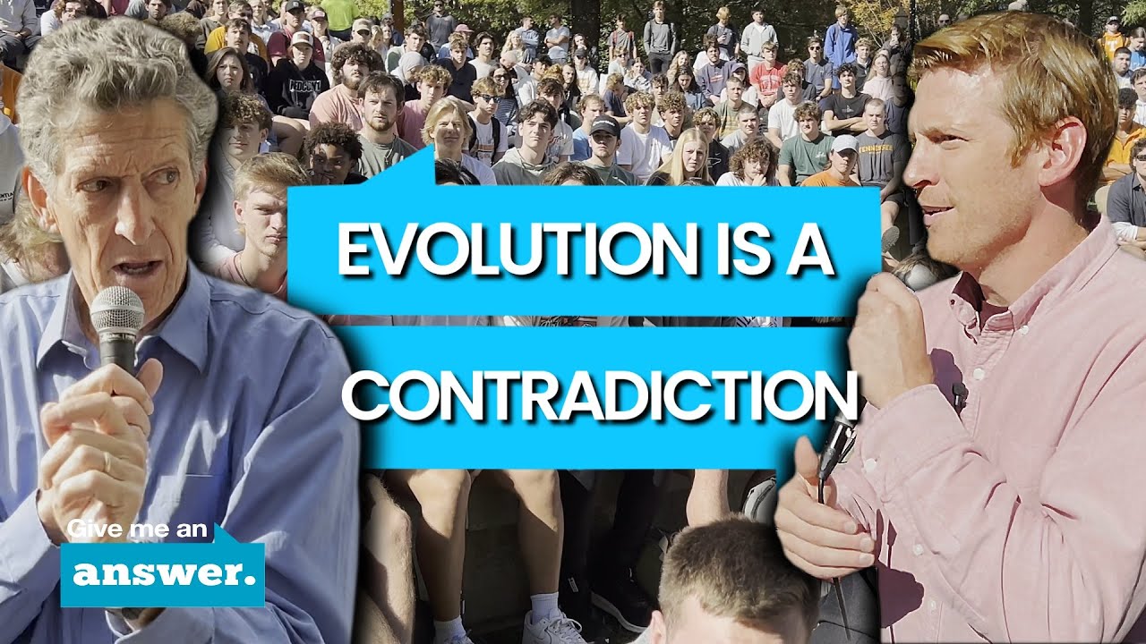 Stuart & Cliffe Knechtle | Does The Evolution Theory Contradict Itself? | Give Me An Answer