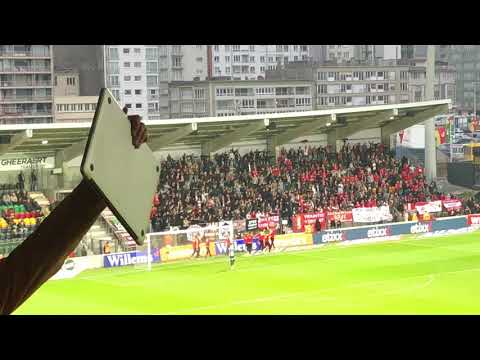 G-ploeg Oostende krijgt applaus van de supporters!!! 👍👊