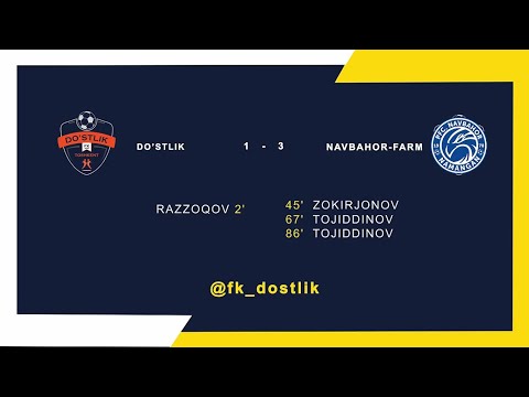 "DO'STLIK" 1:3 "NAVBAHOR-FARM" | BIRINCHI LIGA | 9-TUR