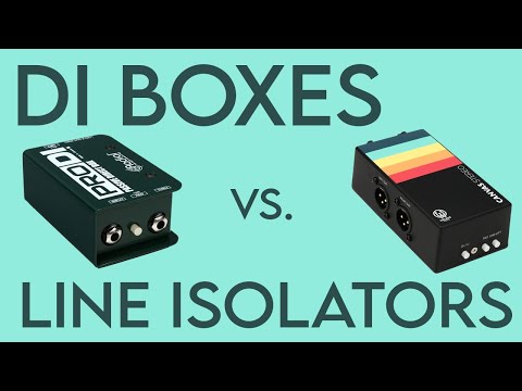 DI Boxes vs. Line Isolators | What's The Difference and Does It Matter?
