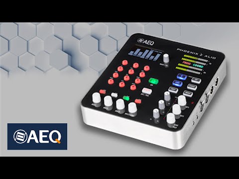 AEQ - Phoenix Alio Portable IP Audio Codec