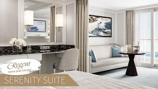Regent Seven Seas Grandeur | Serenity Suite Full Walkthrough Tour & Review | 4K