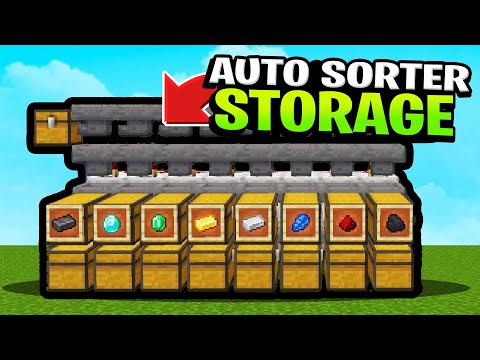 ChocoWizard - MAKING A AUTOMATIC STORAGE SYSTEM (ASS) IN MINECRAFT SURVIVAL!