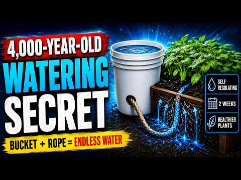 This 4,000-Year-Old Trick Waters Your Garden While You’re Gone!