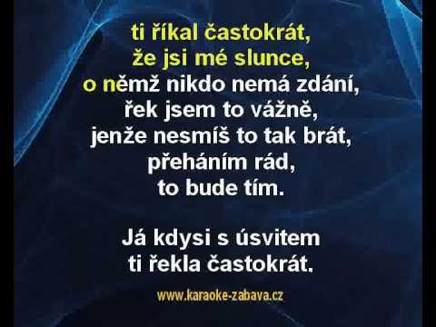 Slunce - Helena Vondráčková, Jiří Korn Karaoke tip