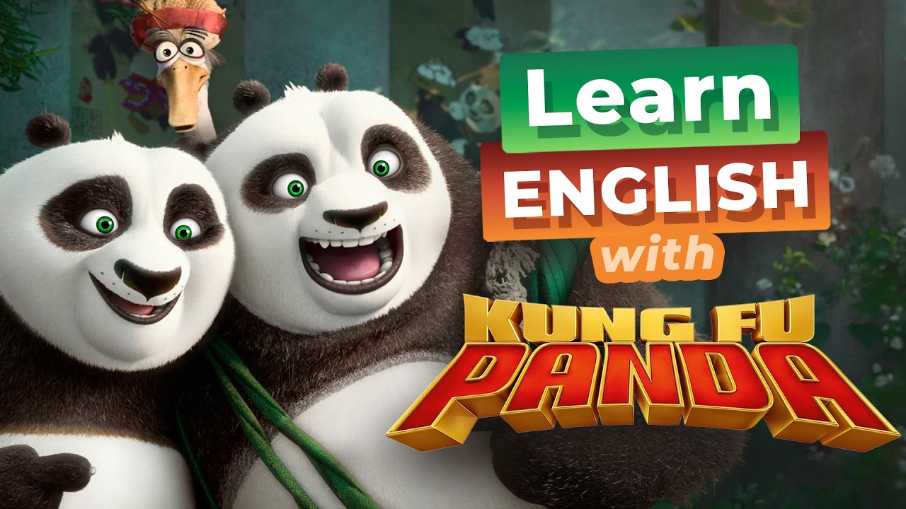 Learn English with KUNG FU PANDA — Po Meets His Panda Dad