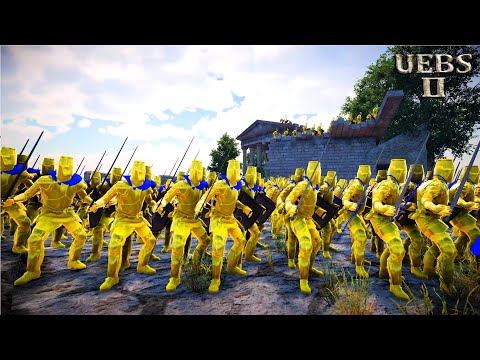 3,000 GOLDEN KNIGHTS vs 2,000,000 ZOMBIES ON MT OLYMPUS | Ultimate Epic Battle Simulator 2 | UEBS 2