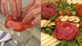 Rose di salame: l’idea geniale per dare ai tuoi aperitivi una marcia in più!
