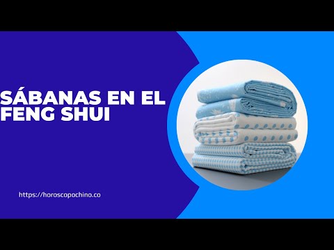 Sábanas en el Feng Shui Colores, Texturas y Materiales