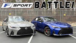 2026 Lexus IS350 F Sport VS 2025 Lexus IS 350 F Sport