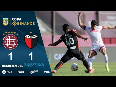 #CopaBinance | Fecha 6 | resumen de Lanús - Colón