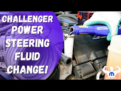 dodge challenger power steering fluid