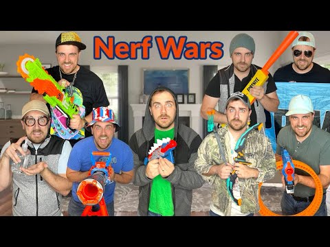 ULTIMATE Nerf War!!!  || Mark Ryan