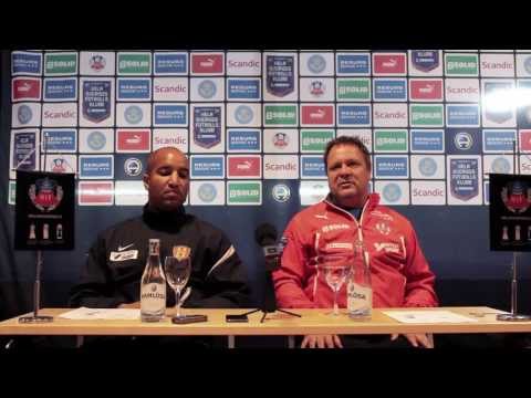 HIF - Syrianska Presskonferens