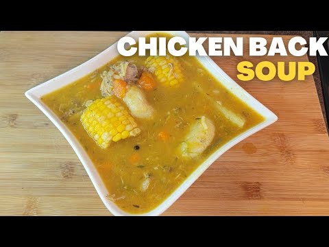Let's Cook Some Jamaican Chicken Back soup | How To Cook | @houseofpals #palsislandkitchen