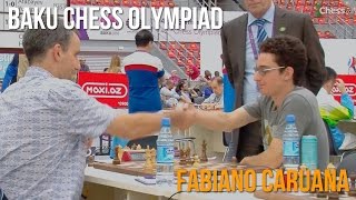 Baku Chess Olympiad Round 2 - Fabiano Caruana