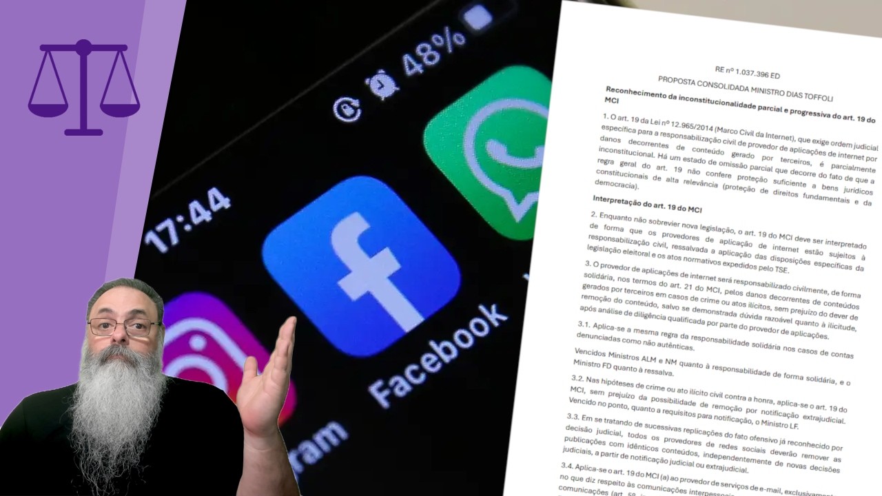 STF piora DECISÃO ABSURDA de CENSURA de REDES SOCIAIS com RESPONSABILIDADE SOLIDÁRIA
