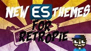NEW RETROPIE EMULATIONSTATION THEMES EASY INSTALL