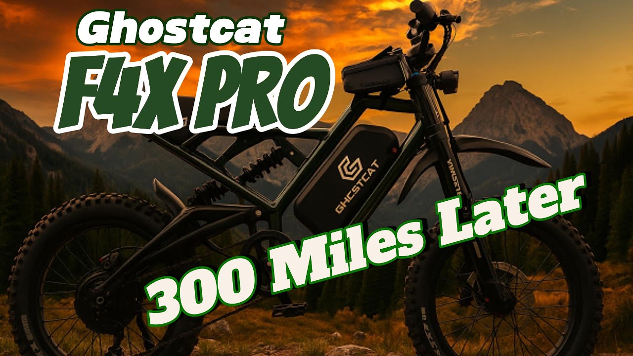 GhostCat F4X Pro After 300 Miles — Still a Beast?