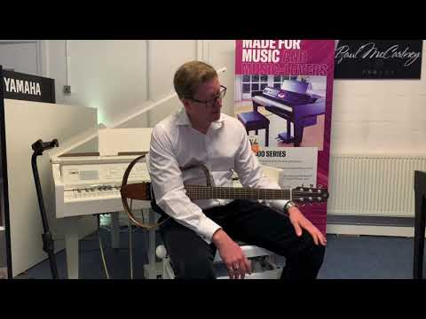 Yamaha SLG200S NT Demonstration By James From Rimmers Music