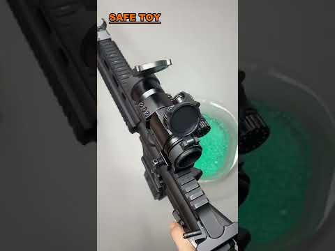 M416 gel ball launcher with a tracer unit on