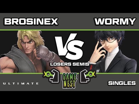 Game Nest Smash It Up: Brosinex (Ken) vs Wormy (Joker) - Losers Semis