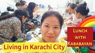 Living in Karachi City|Lunch with kababayan friends| #karachi #pakistan #pinayinpakistan