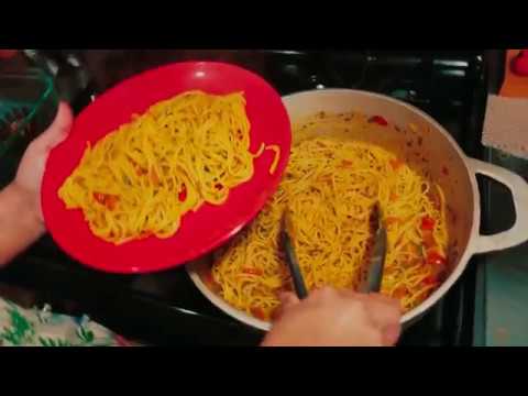 Costa Rican Style Spaghetti / Fideos Ticos