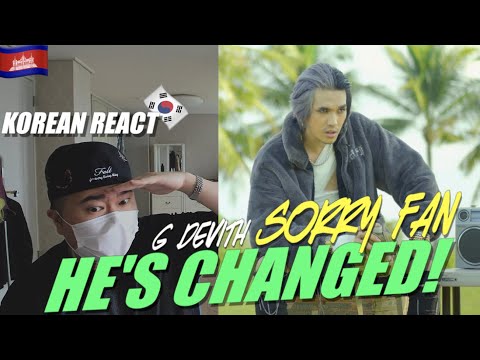 🇰🇭🇰🇷🔥Korean Hiphop Junkie react to G-Devith MV “Sorry Fan” (ENG SUB)