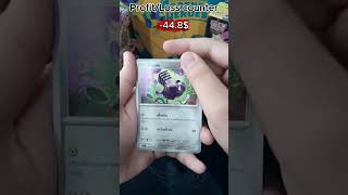 Profit/loss chalenge day 76 #pokemoncards #pokemon #pokemontcg #packopenning #cards #tcg