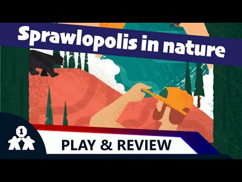 Sprawlopolis in nature | Trailblazers solo play and review | One Stop Co-Op Shop
