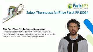 Safety Thermostat for Pitco Part PP10084 - PartsFPS