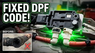 Diesel DPF sensor, diagnostic steps!