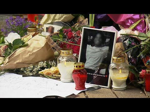 Video Thumbnail: Flowers mark scene of Oldenburg shooting as calls for justice grow