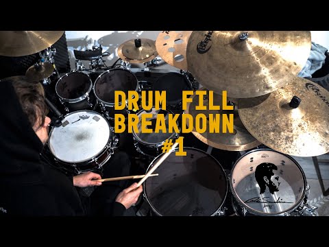 Quick Drum Lesson | Drum Fill Breakdown #1 | A Quick Stacker Chop