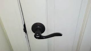 Door Stuck Closed with a frozen latch