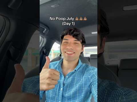 NO POOP JULY - DAY 1 @okcron