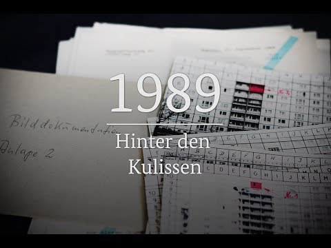 40 Dinge: 1989 - Hinter den Kulissen