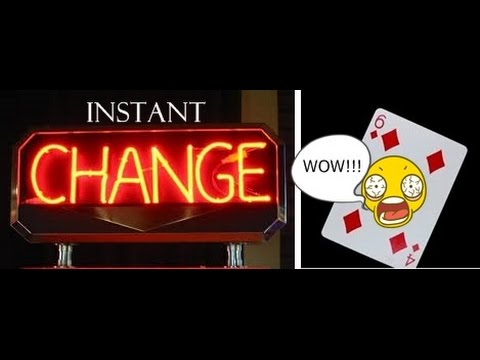 Magic trick-TH£ 1N5T4NT CH4NG£ - G.B.M TECNIQUE
