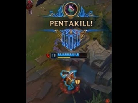 Akali 1v5 Pentakill