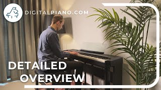 Video thumbnail for Yamaha P-525 - Detailed Overview | Digitalpiano.com by Digitalpianocom