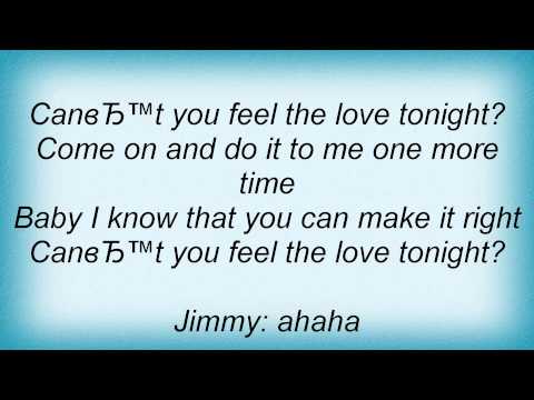 Can't You Feel The Love Tonight cover