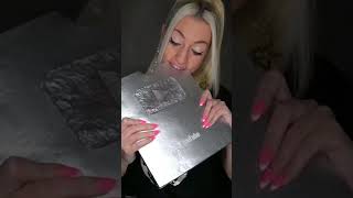 Download lagu ASMR EDIBLE YOUTUBE SILVER PLAY BUTTON ( SILVER FOOD ) FUNNY VIDEO, MUKBANG 먹방 #shorts mp3