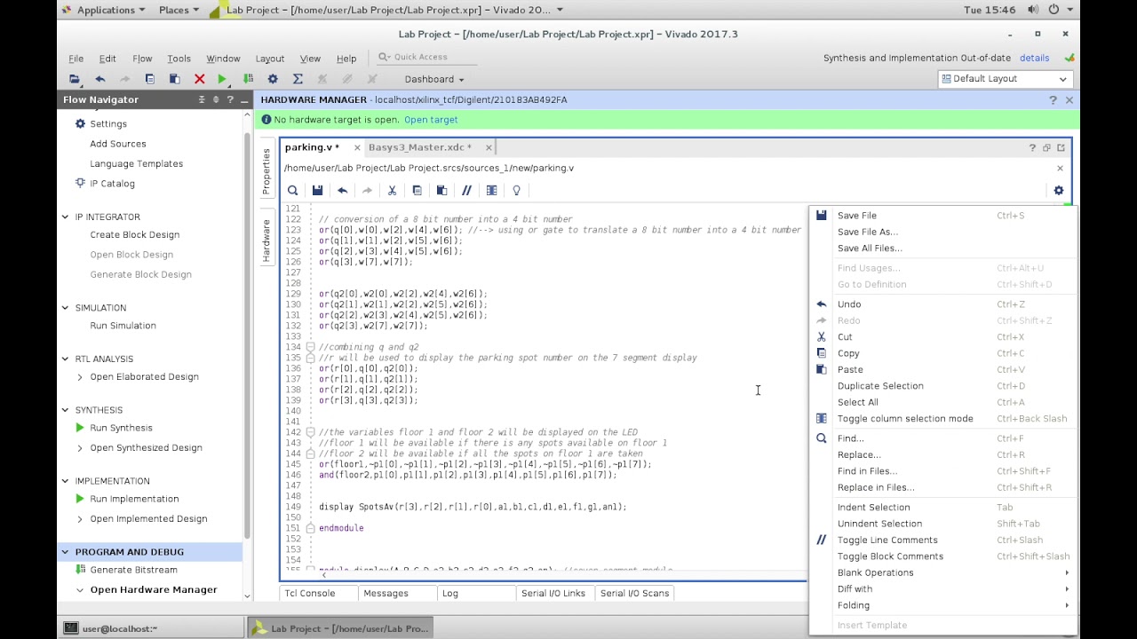 Digital Circuits Lab Project