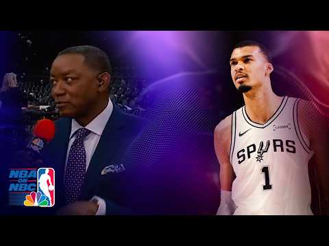 Victor Wembanyama oozing with confidence for Spurs | Throwback Tuesday | NBA on NBC